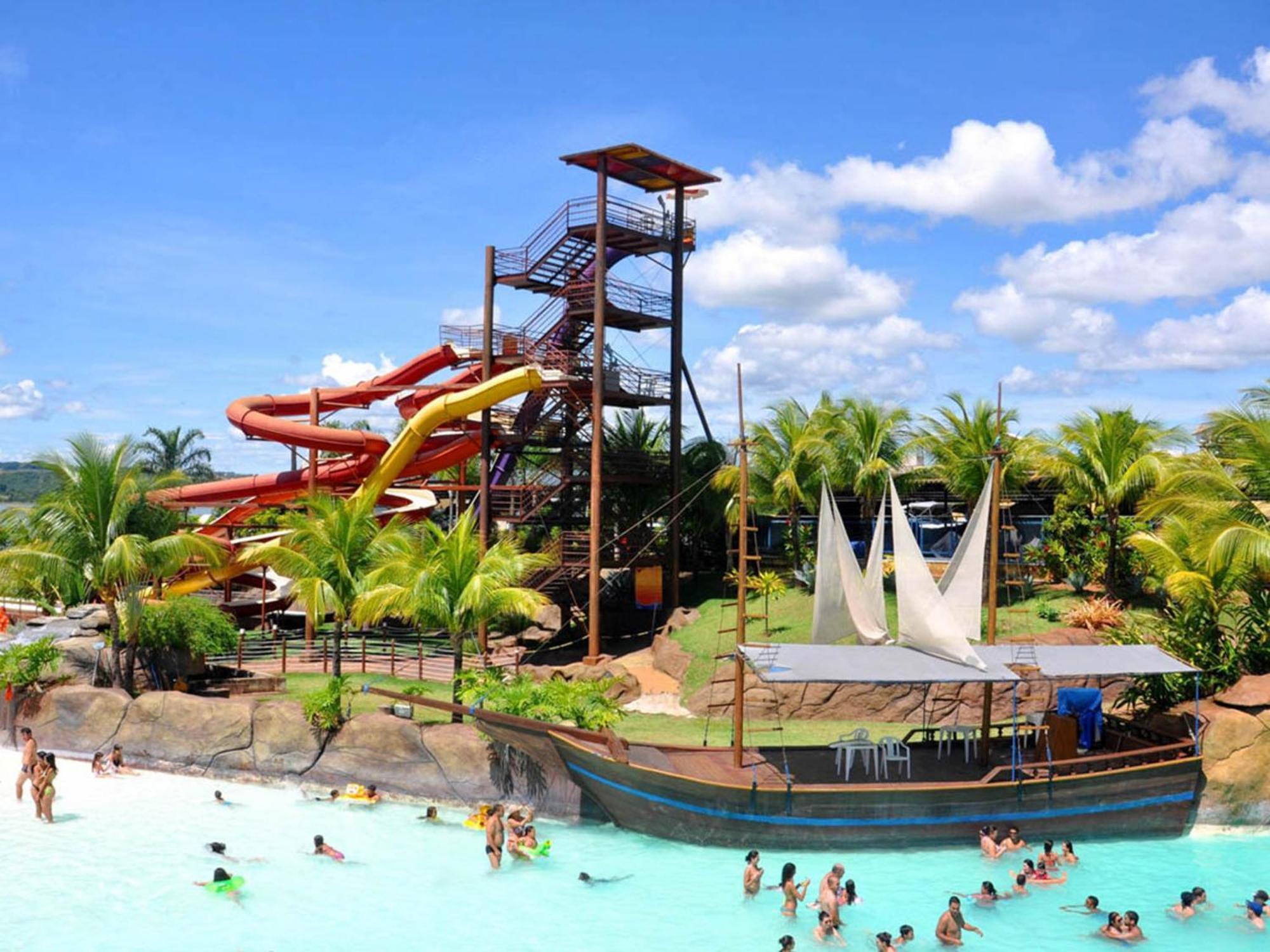 Riviera Park Hotel By Wam Experience Caldas Novas Esterno foto